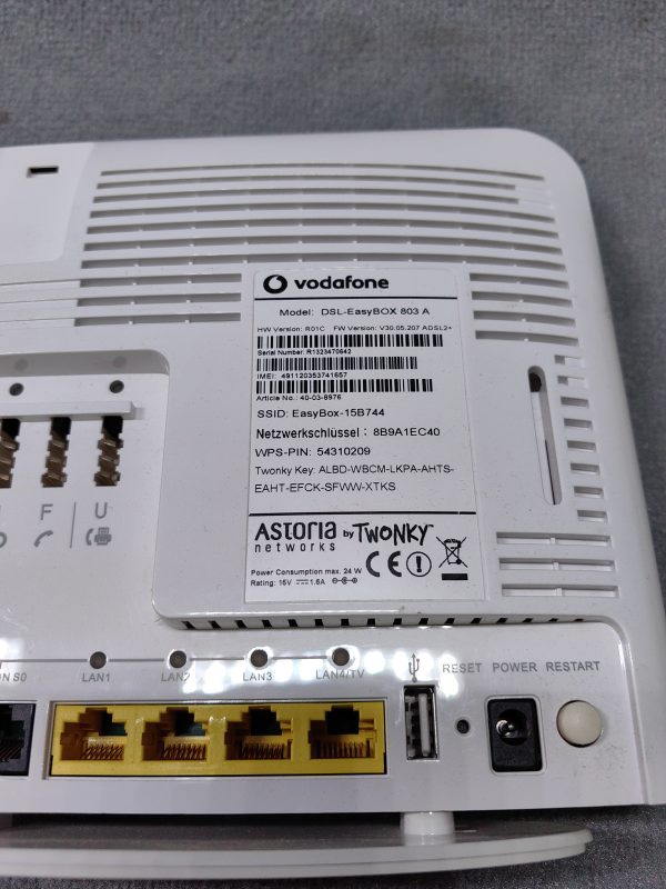 VODAFONE EASYBOX 803 A