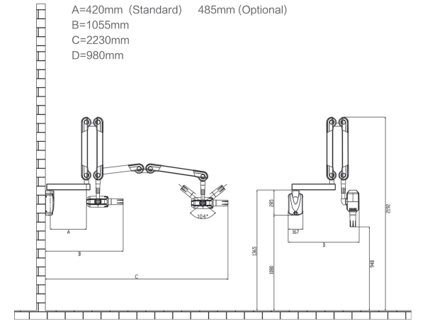 Dentalröntgen ecoRAY DX14